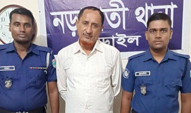 নড়াইলের নড়াগাতী থানার ওসি আশিকুর রহমানের নেতৃত্বে নাশকতা মামলার আসামি শওকত চৌধুরী গ্রেফতার