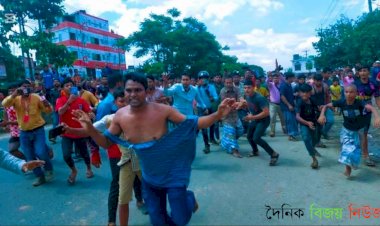 শ্রীপুরে উচ্ছেদ অভিযানে সার্ভেয়ারকে গণধোলাই, আহত ২