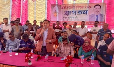 কেশবপুরে পূজামন্ডপ পরিদর্শন করলেন স্বরাষ্ট্র মন্ত্রণালয়ের সিনিয়র সচিব নাসিমুল গণি