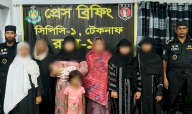টেকনাফে র‍্যাবের অভিযানে ভাড়াবাসায় আশ্রিত ১৫ জন রোহিঙ্গা ও ২ বাড়ির মালিক আটক