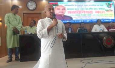 রাজবাড়ীর বালিয়াকান্দিতে সাংবাদিকদের সাথে বিএনপি নেতার মতবিনিময় সভা