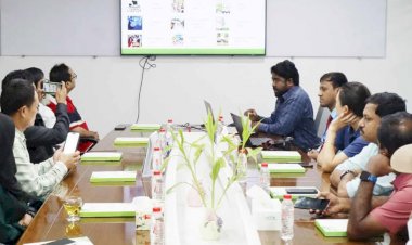 বগুড়ায় SAARC Agriculture Centre এর প্রতিনিধিগণ গাক'র কার্যক্রম পরিদর্শন ও মতবিনিময় অনুষ্ঠিত