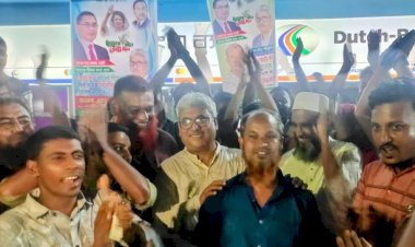 নির্বাচনী মতামত গনমাধ্যমে সাক্ষাৎকার রাজশাহী-৩ আসনের এ্যাডভোকেট শফিকুল হক মিলনের