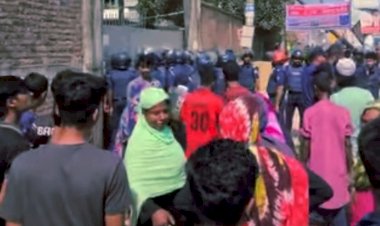 বকেয়া বেতনের দাবিতে আন্দোলন, শ্রীপুরে এএ ইয়ার্ন মিলস অনির্দিষ্টকালের জন্য বন্ধ ঘোষণা