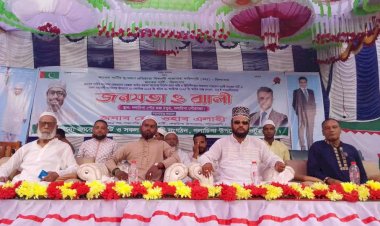 গলাচিপায় জাকের পার্টির জনসভায় মোস্তফা আমির ফয়সালের ভার্চুয়াল বক্তব্য