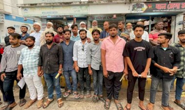 রাজশাহী পবা উপজেলার নওহাটায় ছাত্রদলের লিফলেট বিতরণ ও ধানের শীষের প্রচার মিছিল অনুষ্ঠিত