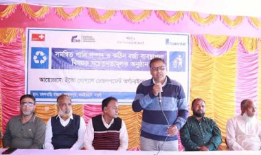 ধামইরহাটে ইএসডিও'র আয়োজনে মঙ্গলবাড়ী বাজারে পরিস্কার পরিচ্ছন্নতা বিষয়ক ক্যাম্পেইন