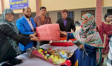 কেশবপুরে ন্যাশনাল প্রেস সোসাইটি'র আয়োজনে  বিশ্ব মানবাধিকার দিবস পালিত ও ক্ম্বল বিতরণ