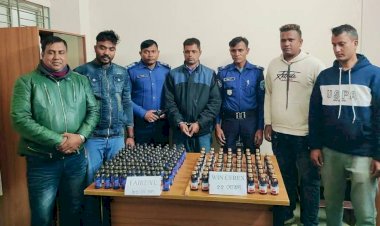 পার্বতীপুরে মাদক কারবারি গুড্ডু গ্রেফতার!