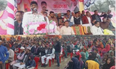 কেশবপুরে ধানের শীষ প্রতীকের বিজয়  সুনিশ্চিত করতে জনসভা অনুষ্ঠিত