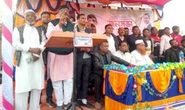 কেশবপুরে ইউনিয়নে ধানের শীষ প্রতীকের  নির্বাচনী জনসভা অনুষ্ঠিত