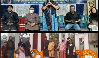 বগুড়ায় আন্তর্জাতিক মাতৃভাষা দিবস পালন