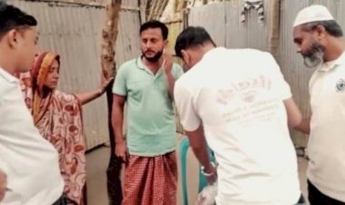 পীরগাছায় অসহায় পরিবারের পাশে ‘হিতৈষী’: এক মাসের খাদ্য সামগ্রী প্রদান