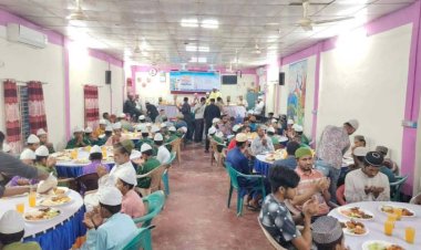 কেশবপুরে ন্যাশনাল প্রেস সোসাইটি'র  উদ্যোগে দোয়া ও ইফতার মাহফিল