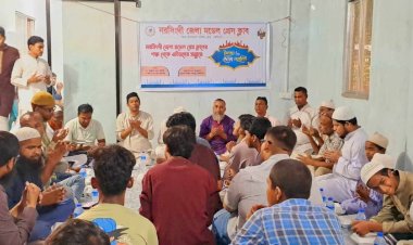 নরসিংদী জেলা মডেল প্রেসক্লাবের উদ্যোগে এতিম দের সন্মানে ইফতার ও দোয়া মাহফিল অনুষ্ঠিত