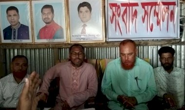বহিষ্কৃত বিএনপি সভাপতির বিরুদ্ধে সংবাদ সম্মেলন
