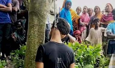 নওগাঁর বদলগাছী আধাইপুর শ্মশানঘাটে গলায় ফাঁস দেওয়া যুবকের মৃতদেহ উদ্ধার