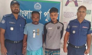 বাঘায় মাদক সেবনের দায়ে ২ যুবক আটক