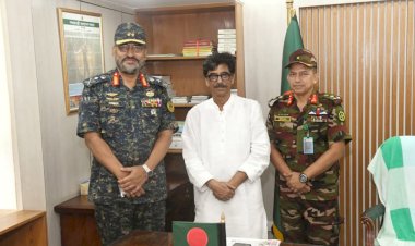 ঢাকায় কৃষি, মৎস্য ও প্রাণিসম্পদ মন্ত্রীর সঙ্গে আনসার-ভিডিপি মহাপরিচালকের সৌজন্য সাক্ষাৎ