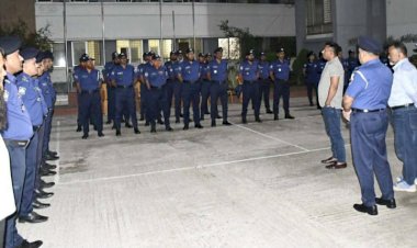 পাবনা পুলিশ সুপারের ভাঙ্গুড়া থানা আকস্মিক পরিদর্শন