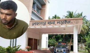 নড়াইলের লোহাগড়ায়  স্ত্রীকে হত্যার পর আত্মহত্যার নাটক, স্বামী গ্রেপ্তার