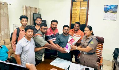রাজশাহী বোয়ালিয়া থানার নতুন ওসিকে রাজশাহী প্রেসক্লাবের শুভেচ্ছা