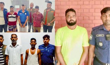 নড়াইলের নড়াগাতী এলাকায় ডাকাতি সংঘটিত ডাকাত চক্রের সদস্যসহ গ্রেফতার ৬ লুণ্ঠিত স্বর্ণ উদ্ধার