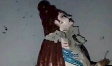 নওগাঁর মহাদেবপুর উপজেলার ঐতিহ্যবাহী সনাতনী হিন্দু সম্প্রদায়ের ভূতনাথ ধামের মূর্তি ভাঙচুর!