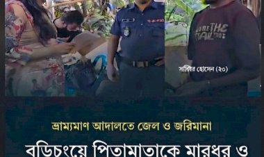 মাদকাসক্ত হয়ে বাবা-মাকে নির্যাতন: বুড়িচংয়ে যুবকের কারাদণ্ড