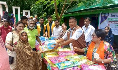 সিরাজগঞ্জে অটিজম ও বুদ্ধি প্রতিবন্ধী শিক্ষার্থীদের মাঝে শিক্ষা উপকরণ, হুইলচেয়ার ও গাছ বিতরণ