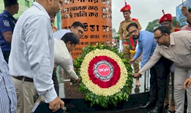 গণঅভ্যুত্থান দিবসে ঠাকূরগাঁওয়ে শহীদদের প্রতি শ্রদ্ধা, জুলাই যোদ্ধাদের সংবর্ধনা