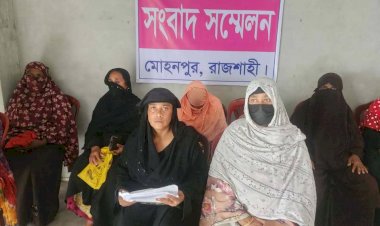 মোহনপুরে হামলা-ভাঙচুরের অভিযোগ, সংবাদ সম্মেলনে ন্যায়বিচার দাবি