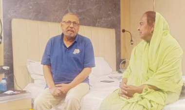 বিসিপিএস প্রেসিডেন্ট প্রফেসর ডা. মওদুদ হোসেন আলমগীর পাভেলের সঙ্গে অধ্যাপিকা ড. হোসনে-আরা বেগমের মতবিনিময়