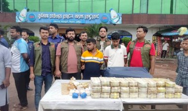 সাদা ল্যান্ডক্রুজারের বিলাসী আবরণে ভয়ংকর কারবার! হাইওয়ে হোটেলের সামনে থেকে ৩ লাখ পিস ইয়াবাসহ গ্রেফতার ২