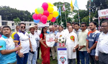সিরাজগঞ্জ সরকারি কলেজে আন্তঃ বিভাগ ফুটবল  টুর্নামেন্ট ২০২৬ উদ্বোধন অনুষ্ঠিত