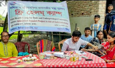 কেশবপুরে স্বাস্থ্য সুরক্ষায় ফ্রি হেলথ  ক্যাম্প অনুষ্ঠিত