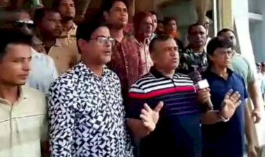 মির্জাগঞ্জে যুবদলের নব নির্বাচিত কমিটি, বাতিলের দাবিতে বিক্ষোভ মিছিল