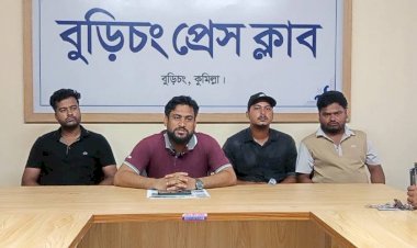 মিথ্যা তথ্য দিয়ে অপপ্রচারের অভিযোগে বুড়িচংয়ে বৈষম্যবিরোধী ছাত্র নেতার সংবাদ সম্মেলন