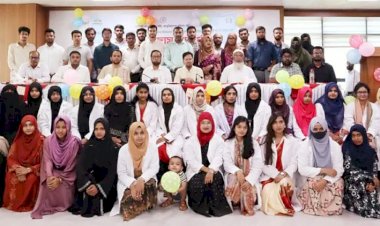 বগুড়ার জিআইটিতে কারিগরি প্রশিক্ষণার্থীদের বরণ ও বিদায় সংবর্ধনা