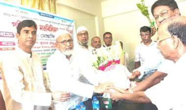 সাপাহারে শারদীয় দুর্গাপূজার প্রস্তুতি ও পূজা উদযাপন ফ্রন্টের নবগঠিত  কমিটির পরিচিতি সভা