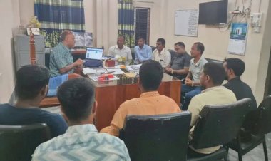 ভূল্লী উপজেলা প্রেসক্লাবের সাংবাদিকদের সাথে ওসির মতবিনিময় সভা