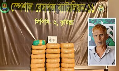 অর্থলোভে বিবেক বিসর্জন: দেবীদ্বারে ৩৭ কেজি গাঁজাসহ প্রবীণ কারবারি আটক