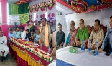 মির্জাগঞ্জে দুর্গাপূজার মণ্ডপ পরিদর্শনে পটুয়াখালী জেলা বিএনপি সভাপতি স্নেহাংশু সরকার কুট্টি