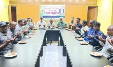 খুলনায় পেশাজীবী দলের উদ্যোগে ইফতেখার আলী বাবুর সুস্থতা কামনায় দোয়া মাহফিল