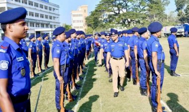 পাবনা জেলা পুলিশের মাস্টার প্যারেড, মাসিক কল্যাণ ও মাসিক অপরাধ পর্যালোচনা সভা অনুষ্ঠিত