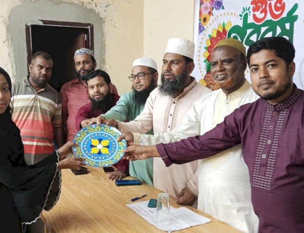 চিত্রাঙ্কন প্রতিযোগিতা ও কবিতা আড্ডায় বুড়িচংয়ে রংধনুর বাংলা নববর্ষ উদযাপন