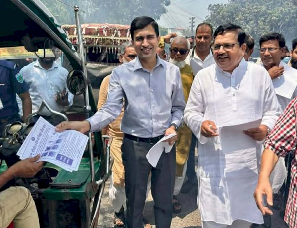 পাবনায় ডেঙ্গু প্রতিরোধে র‍্যালি ও পরিচ্ছন্নতা অভিযান