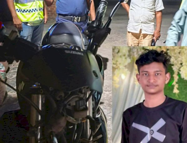 নওগাঁর মহাদেবপুর উপজেলার পীড়া বেলঘুড়িয়া সড়ক দুর্ঘটনায় এক জন নিহত ও ২ জন আহত