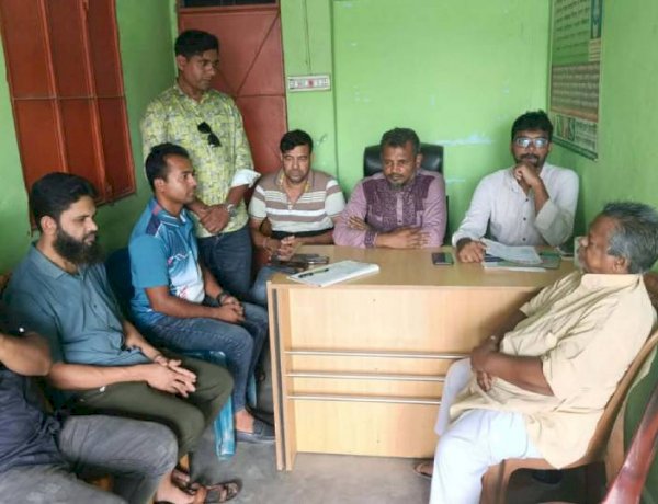 কেশবপুরে ন্যাশনাল প্রেস সোসাইটি'র  মাসিক সাধারণ সভা অনুষ্ঠিত