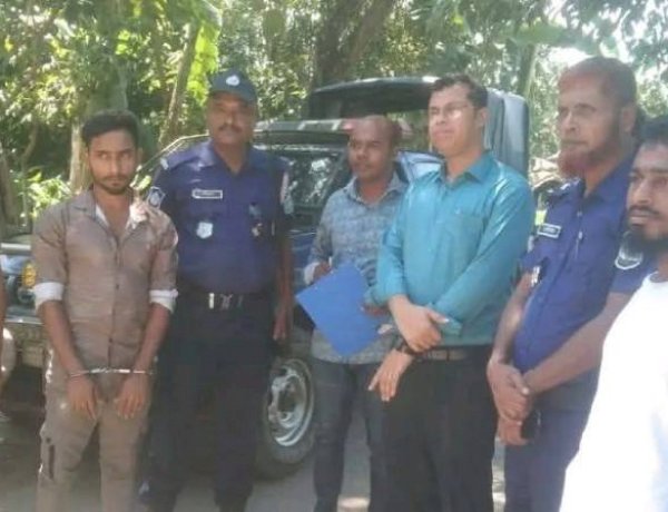 ঈশ্বরগঞ্জে গাঁজাসহ যুবক আটক